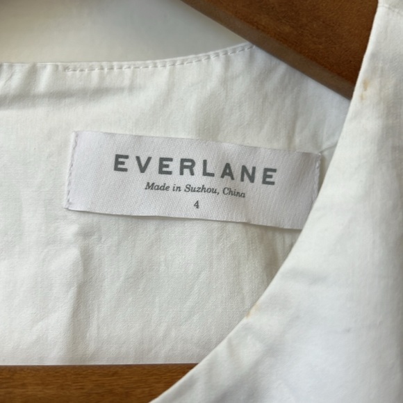 Everlane White Cropped Sleeveless Top (S) - Picture 2 of 3